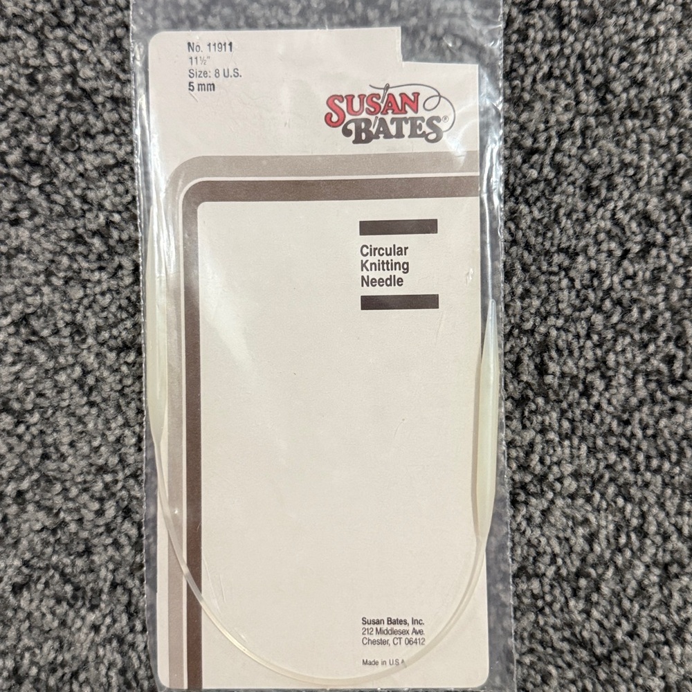 Susan Bates 11½" Circular Knitting Needles